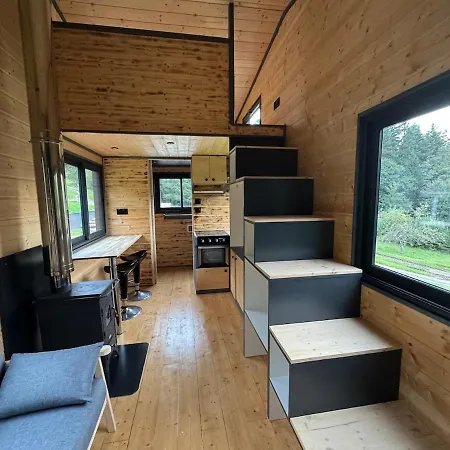 La Tiny Autre Facon De Voyager 木屋 Entre-deux-Eaux